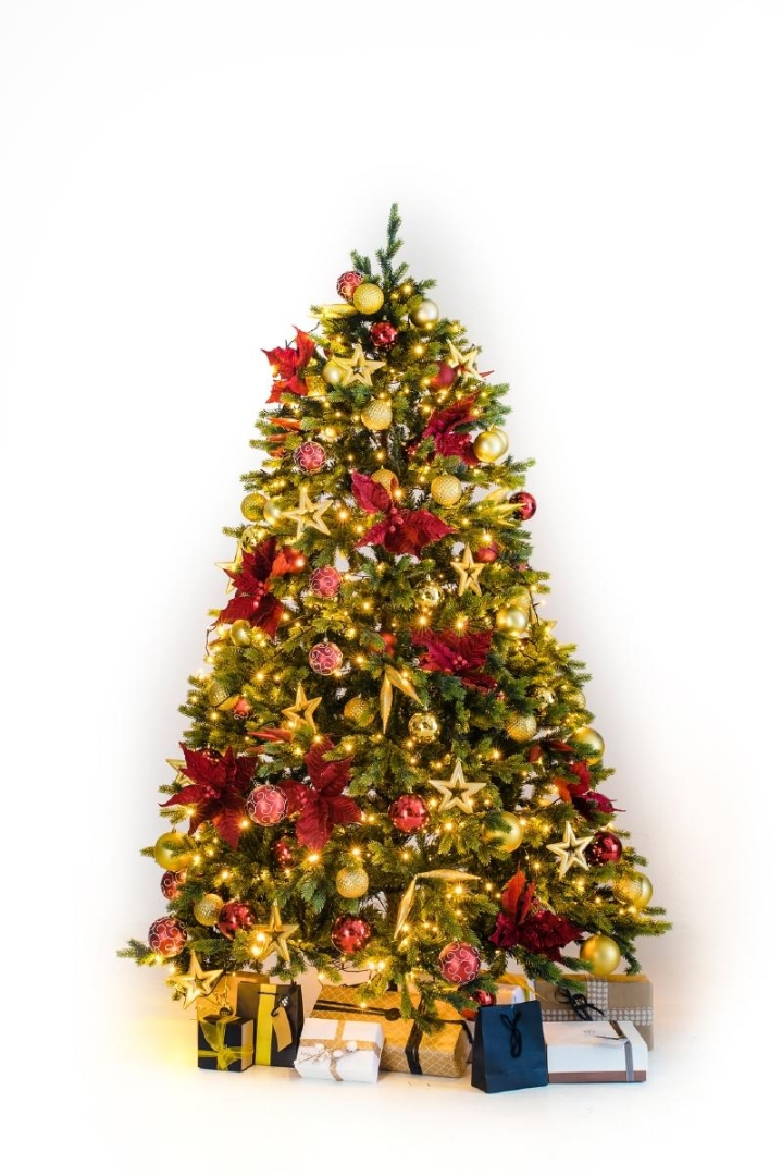 kerstboom touch of gold 240cm