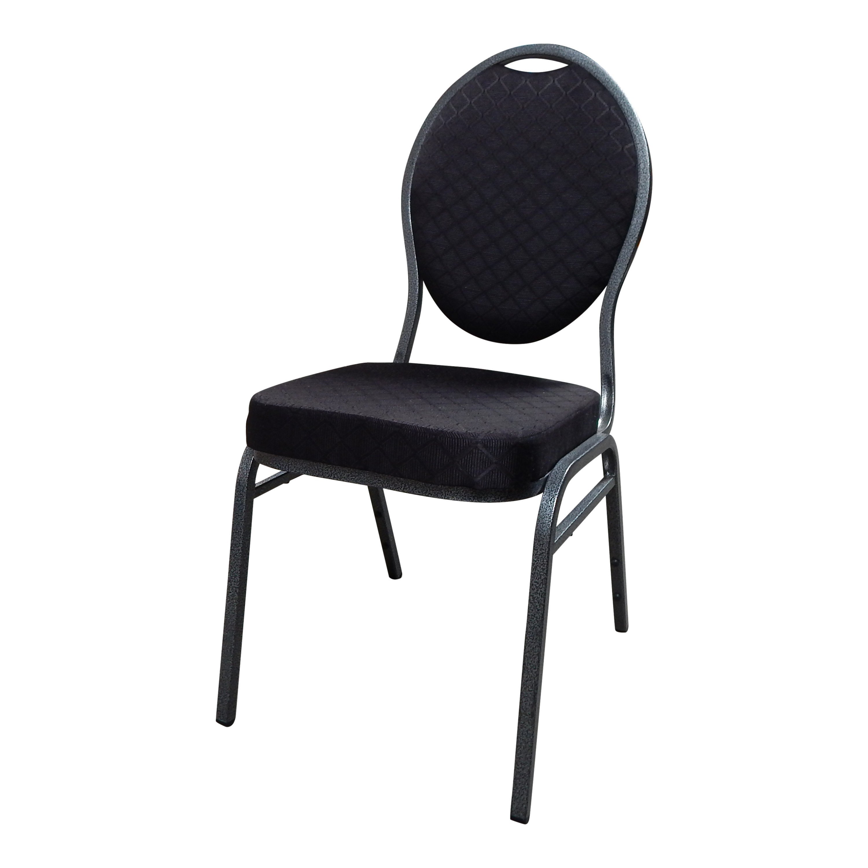Stackchair zwart Bobo Verhuur Rotterdam