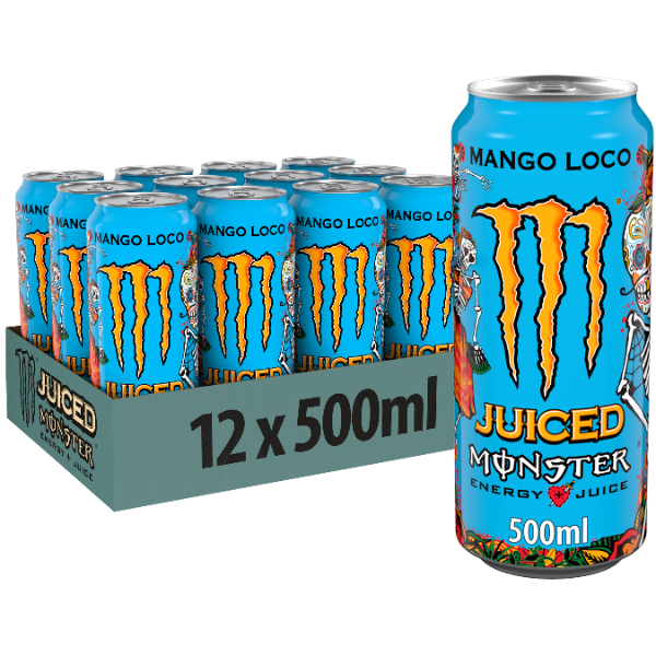 MONSTER ENERGY MANGO BLIK RET 12X50CL