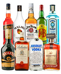 Sterke drank- gedistilleerd