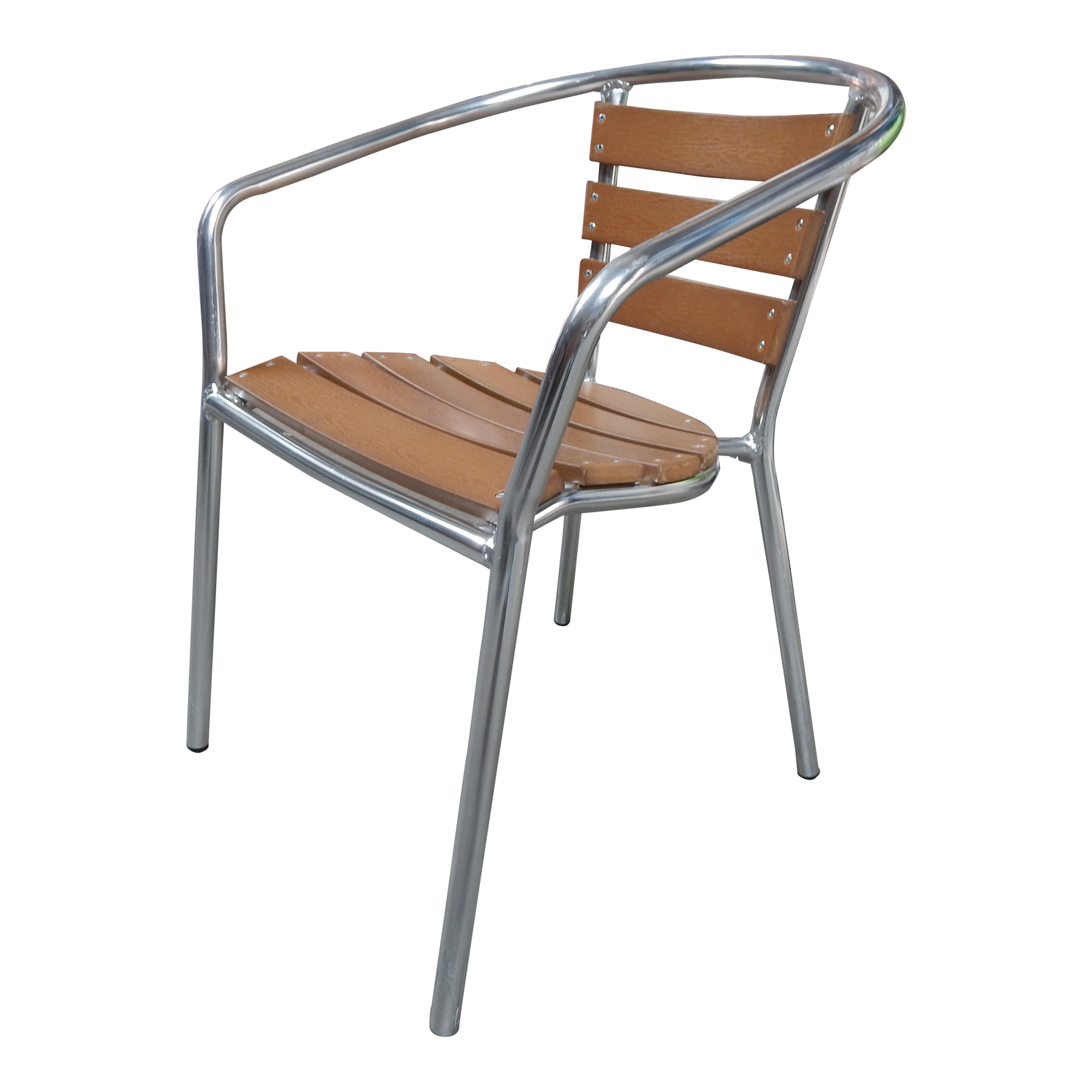 aluminium stoel polywood bobo verhuur rotterdam