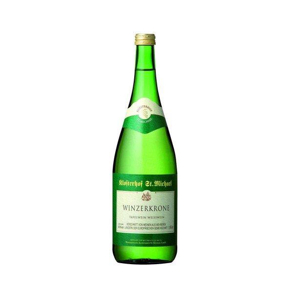 Ga op pad soort doolhof Winzerkrone ( zoete witte wijn) 1l - Bobo Verhuur Rotterdam