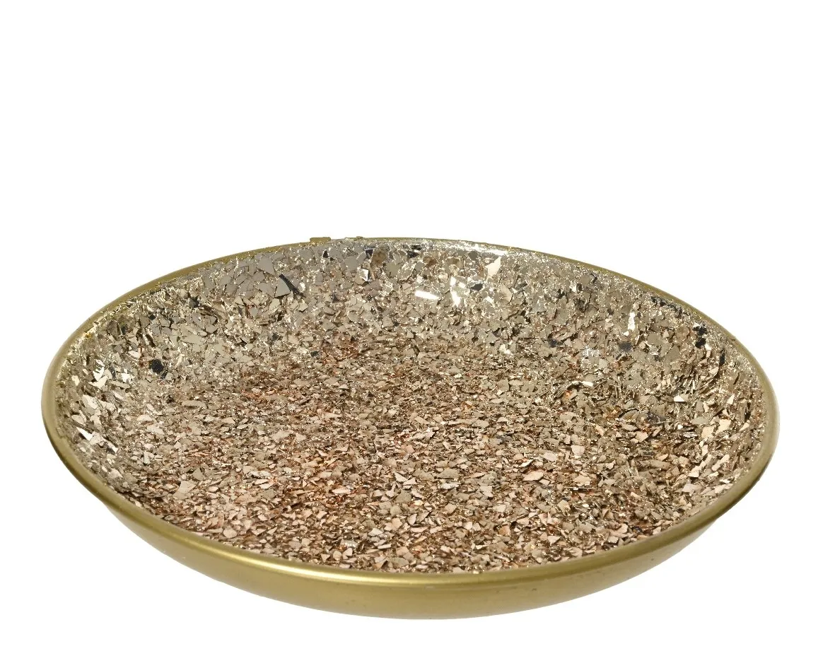 Decoratiebord 38cm antiek.koper