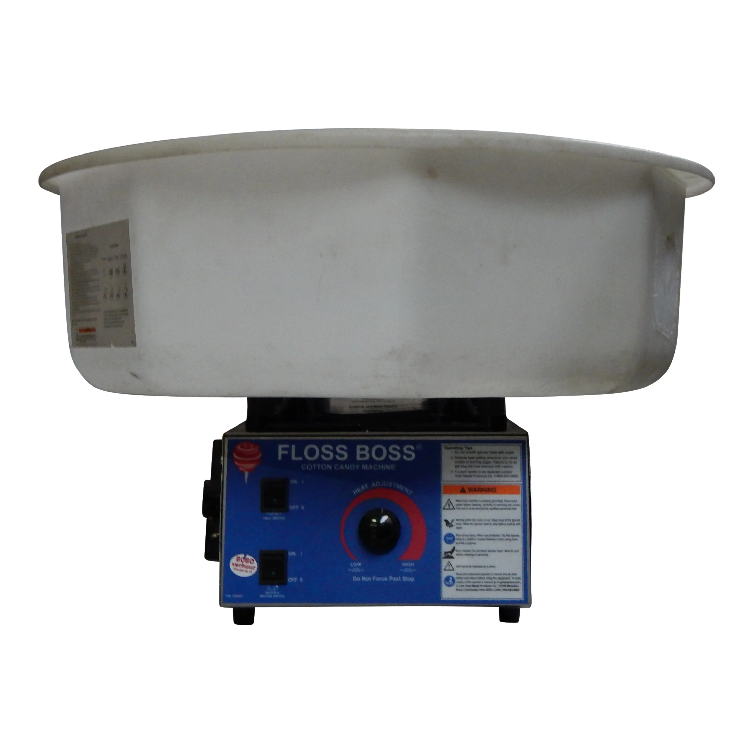 Suikerspinmachine tafelmodel - Alleen machine,