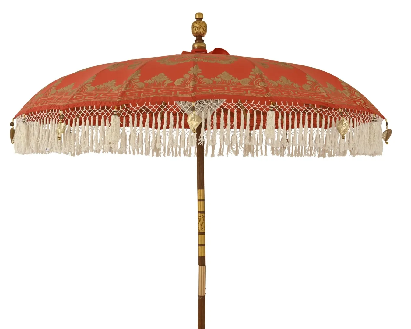 Parasol Oranje/Rood