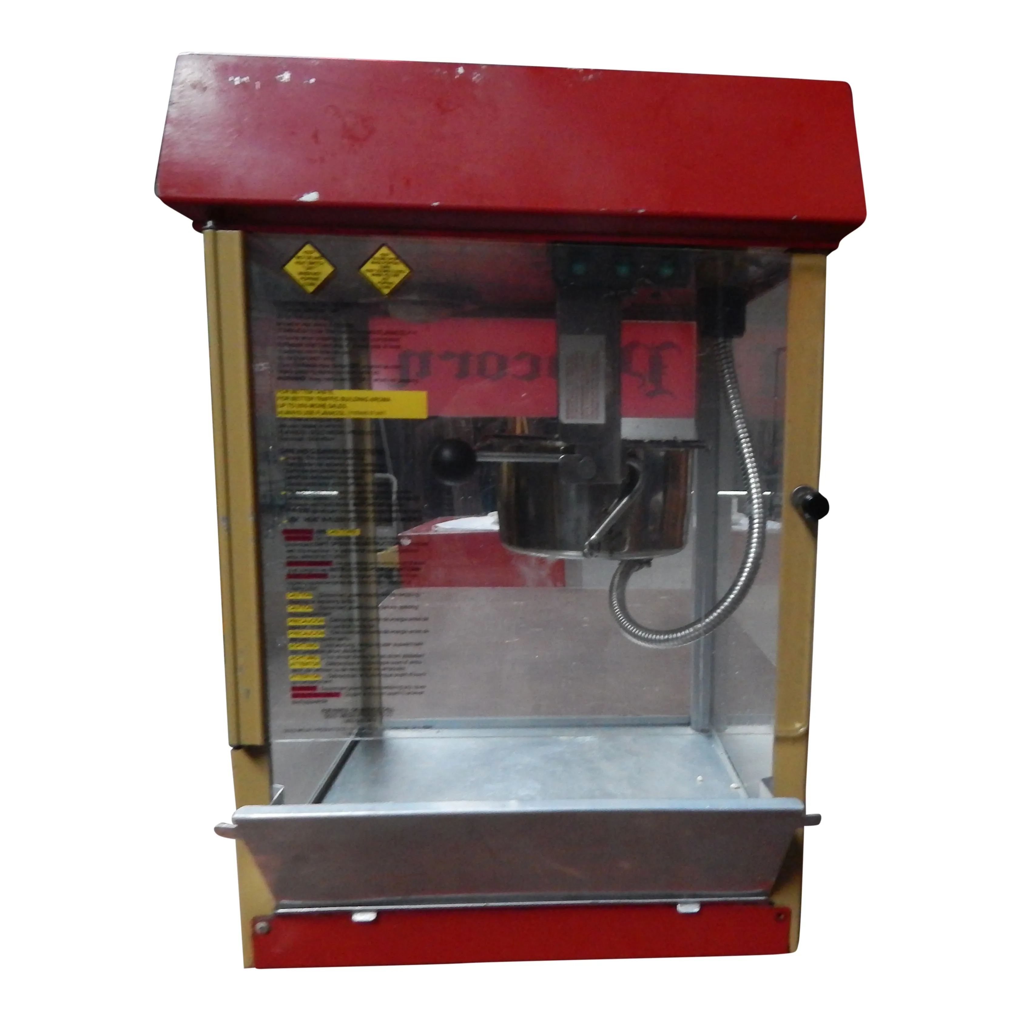 Popcornmachine Tafelmodel - Alleen machine