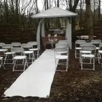 Witte Loper per meter