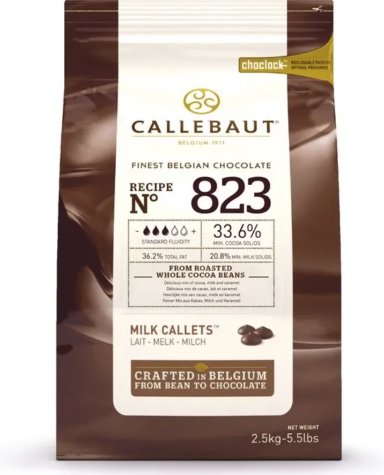 melkchocolade 2,5 kg