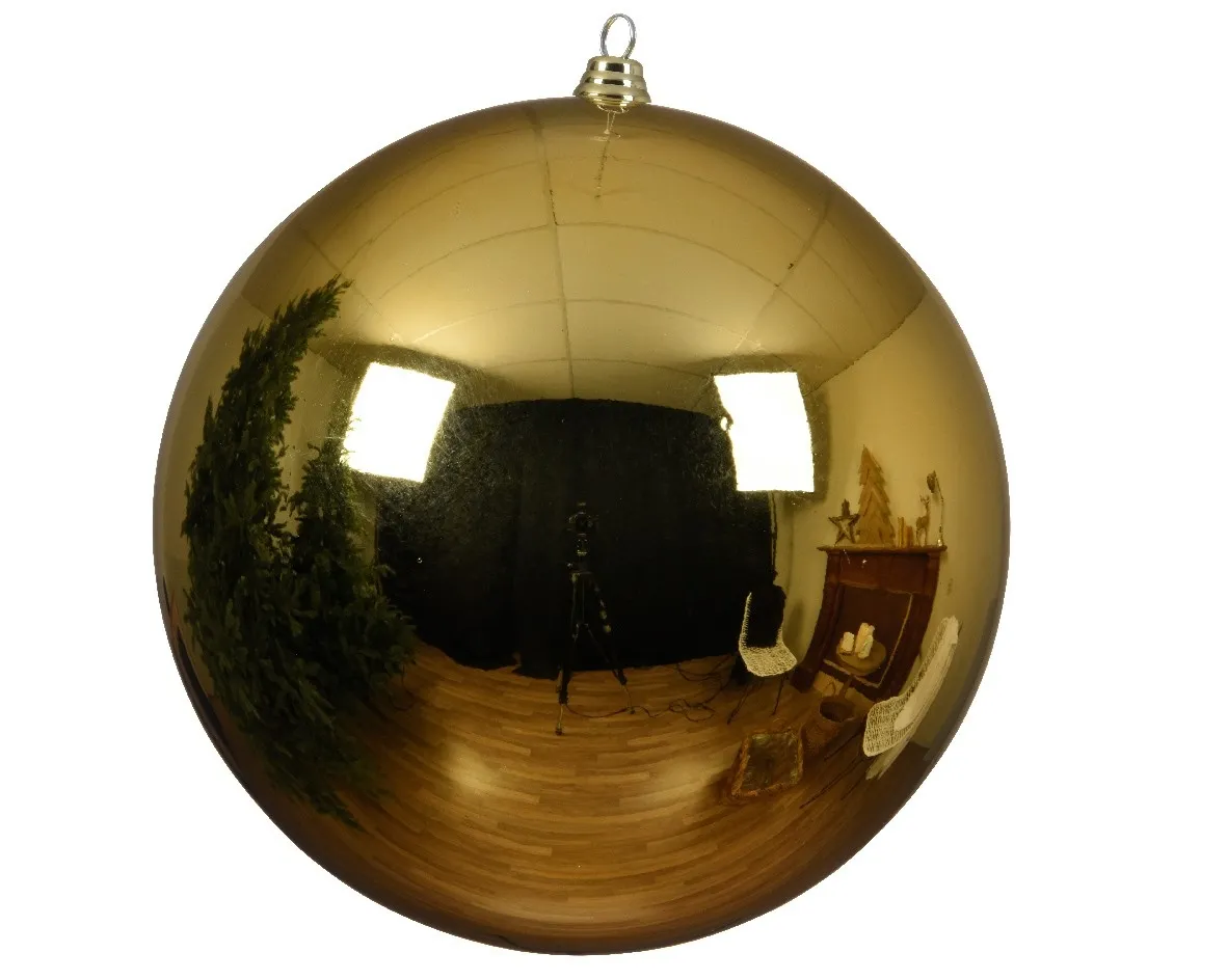 Kerstbal goud 40cm