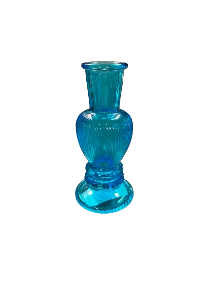 Vaas blauw 12,5cm