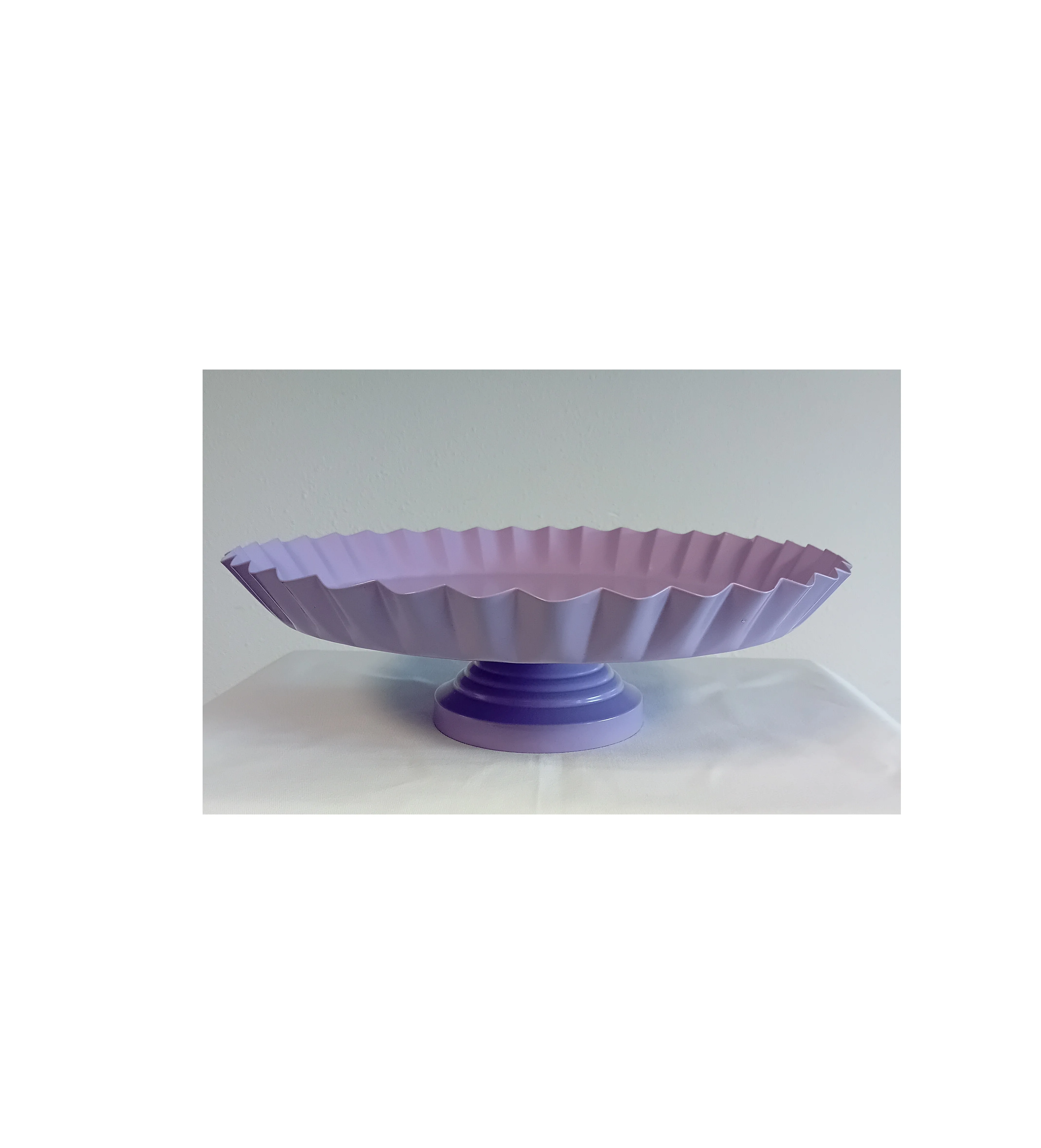 Taartplateau paars
