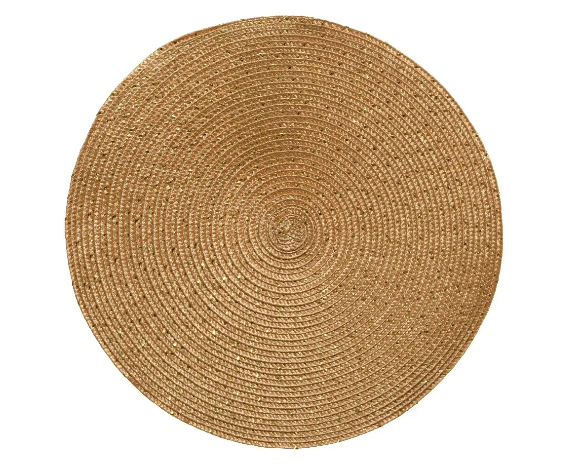 Placemat  goud kleurig  38cm
