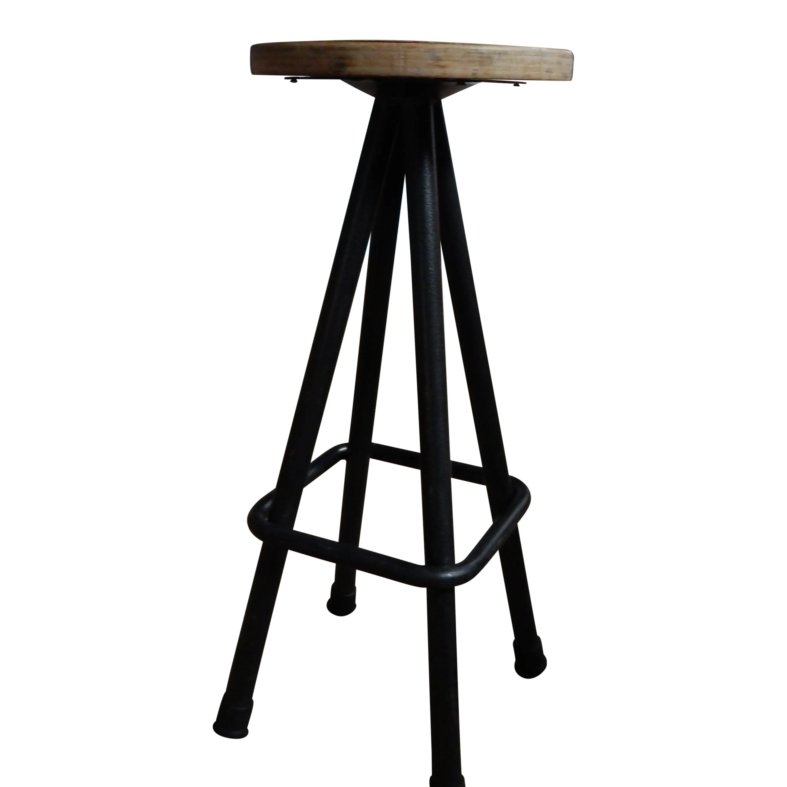 Barkruk Donker houten zit