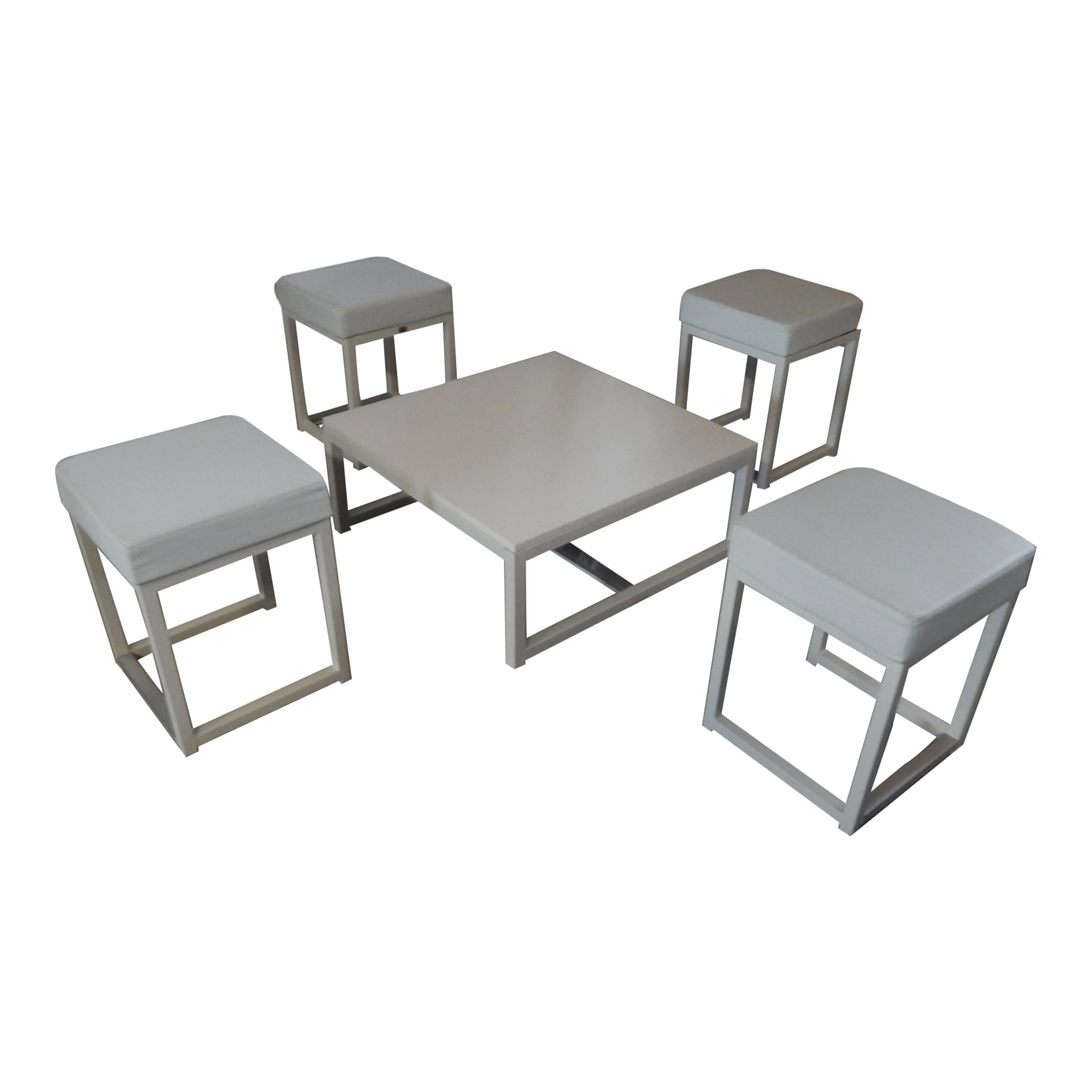 Kubo Barkruk laag wit