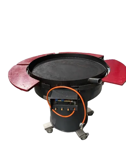 Braderiepan verrijdbaar 100cm – gas