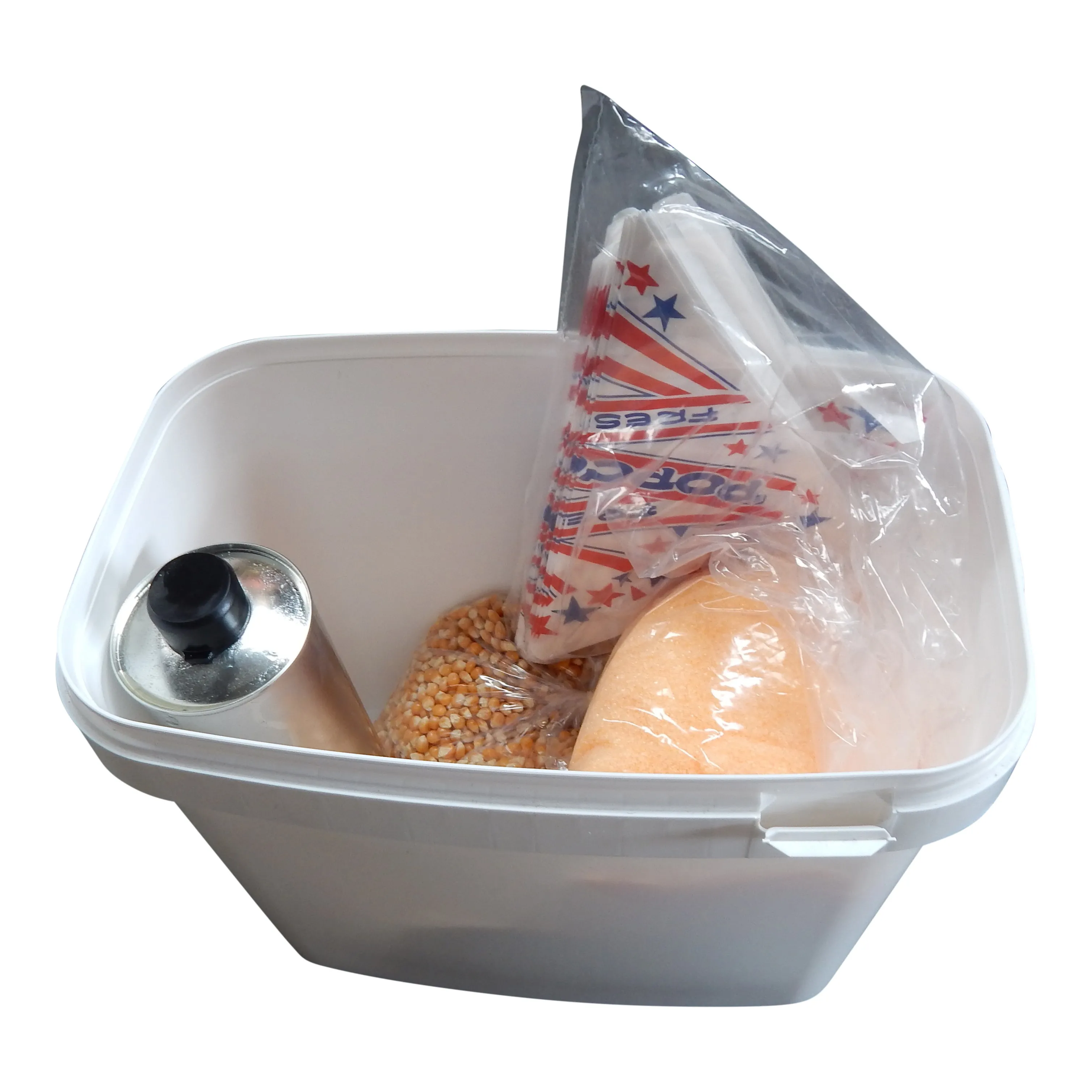 Popcorn ingrediënten