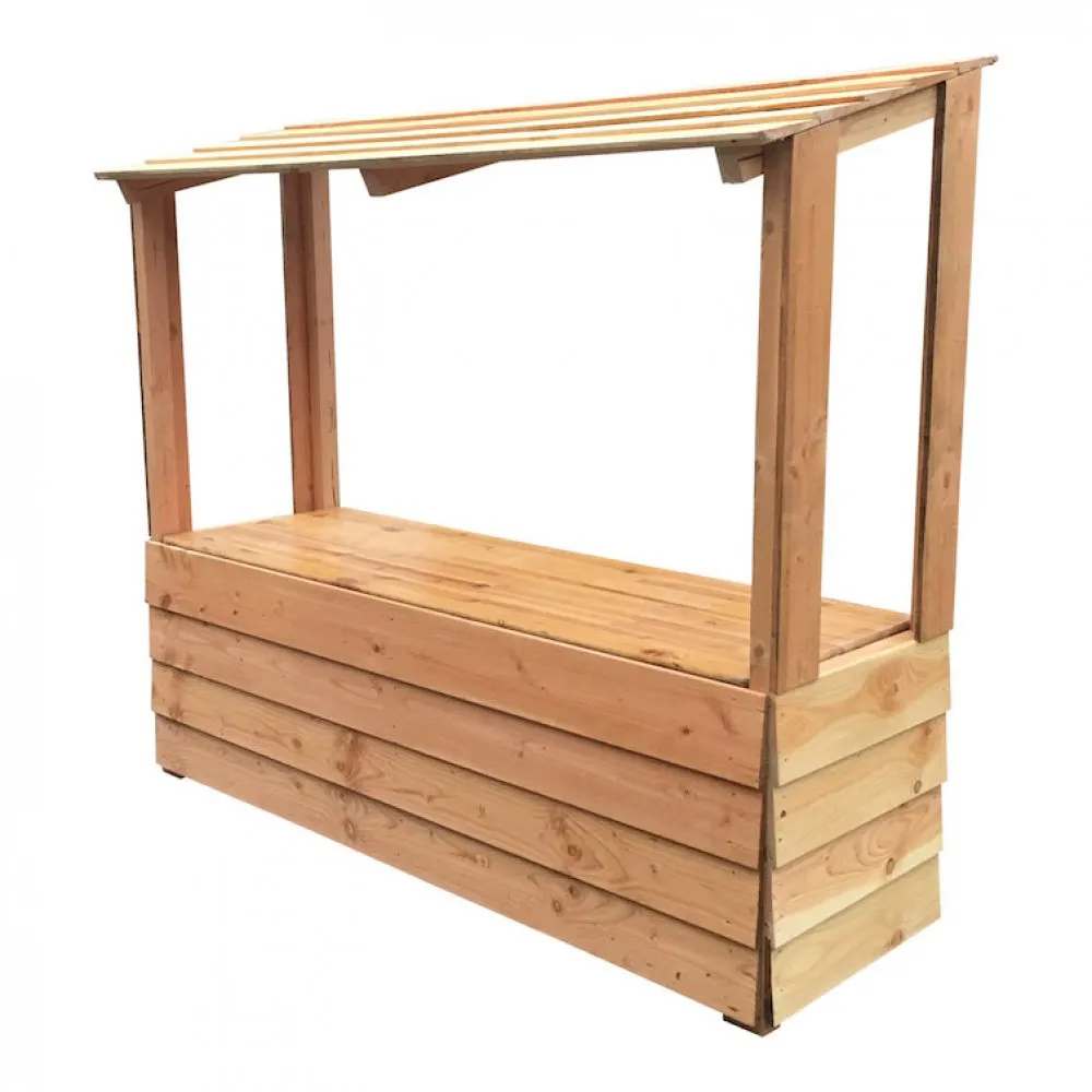 Houten ( kerst) Kraam