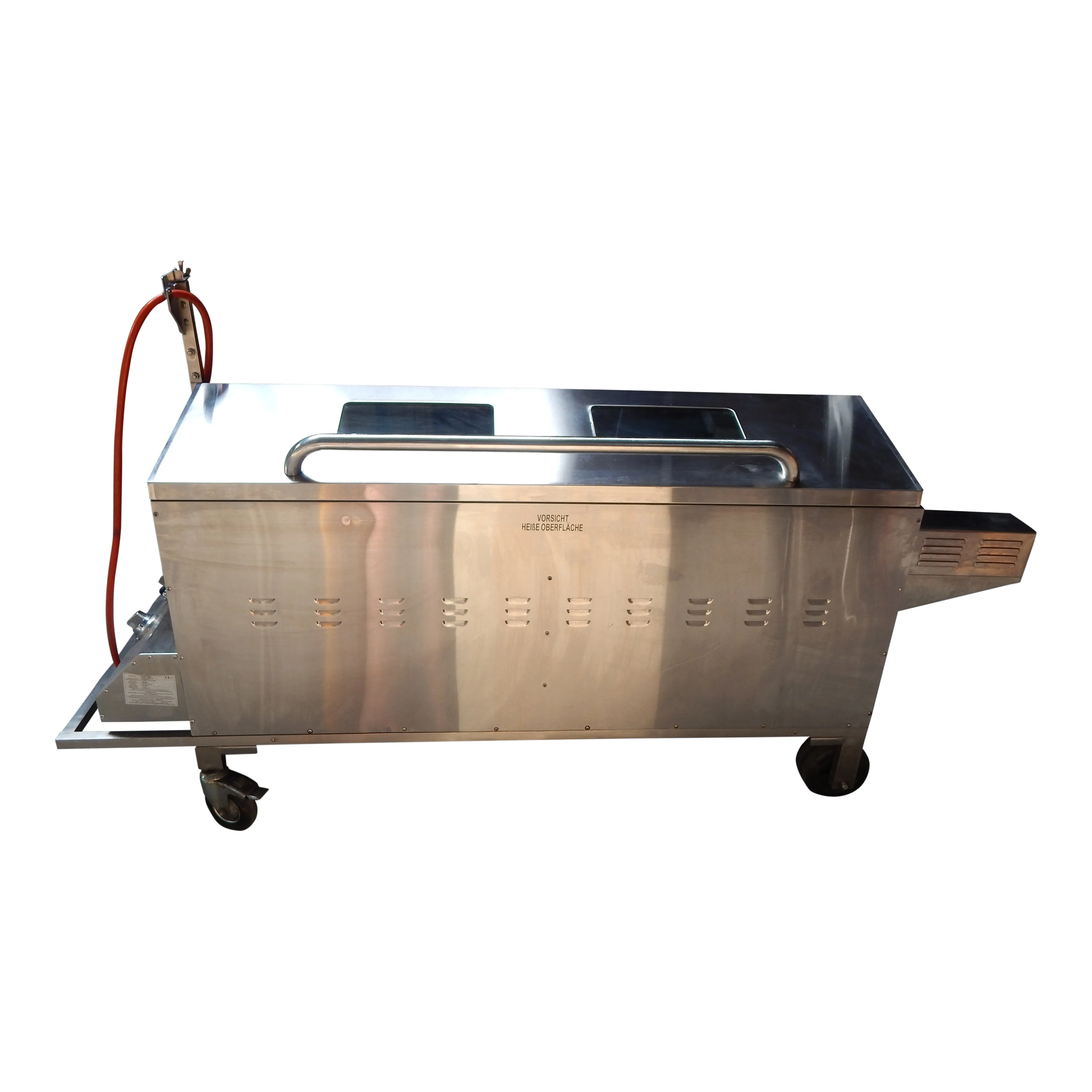 Speenvarken Grill op gas