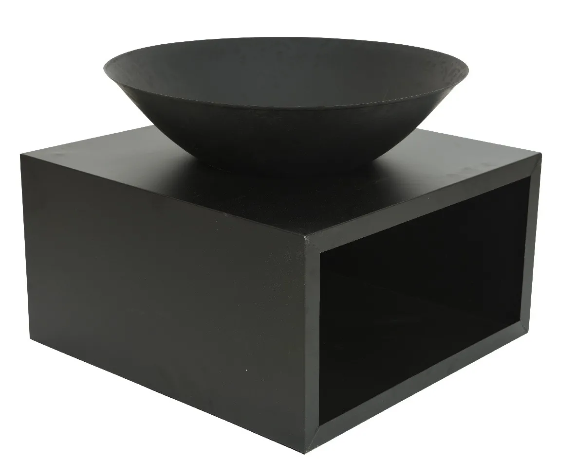 Vuurschaal ijzer zwart