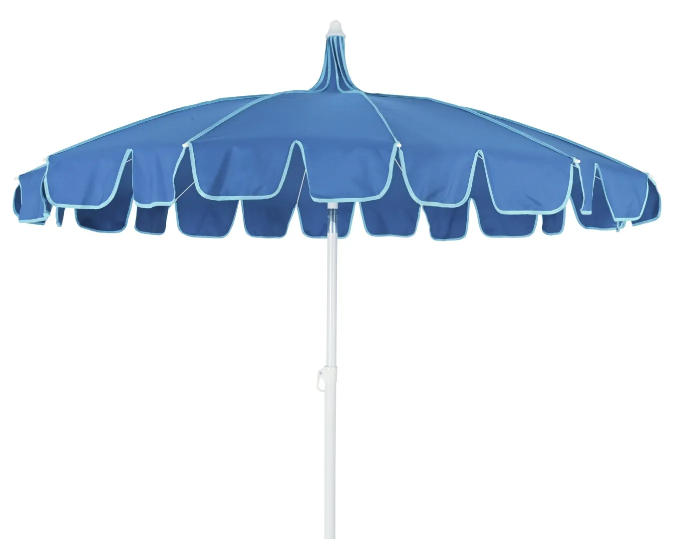 Parasol staal Blauw
