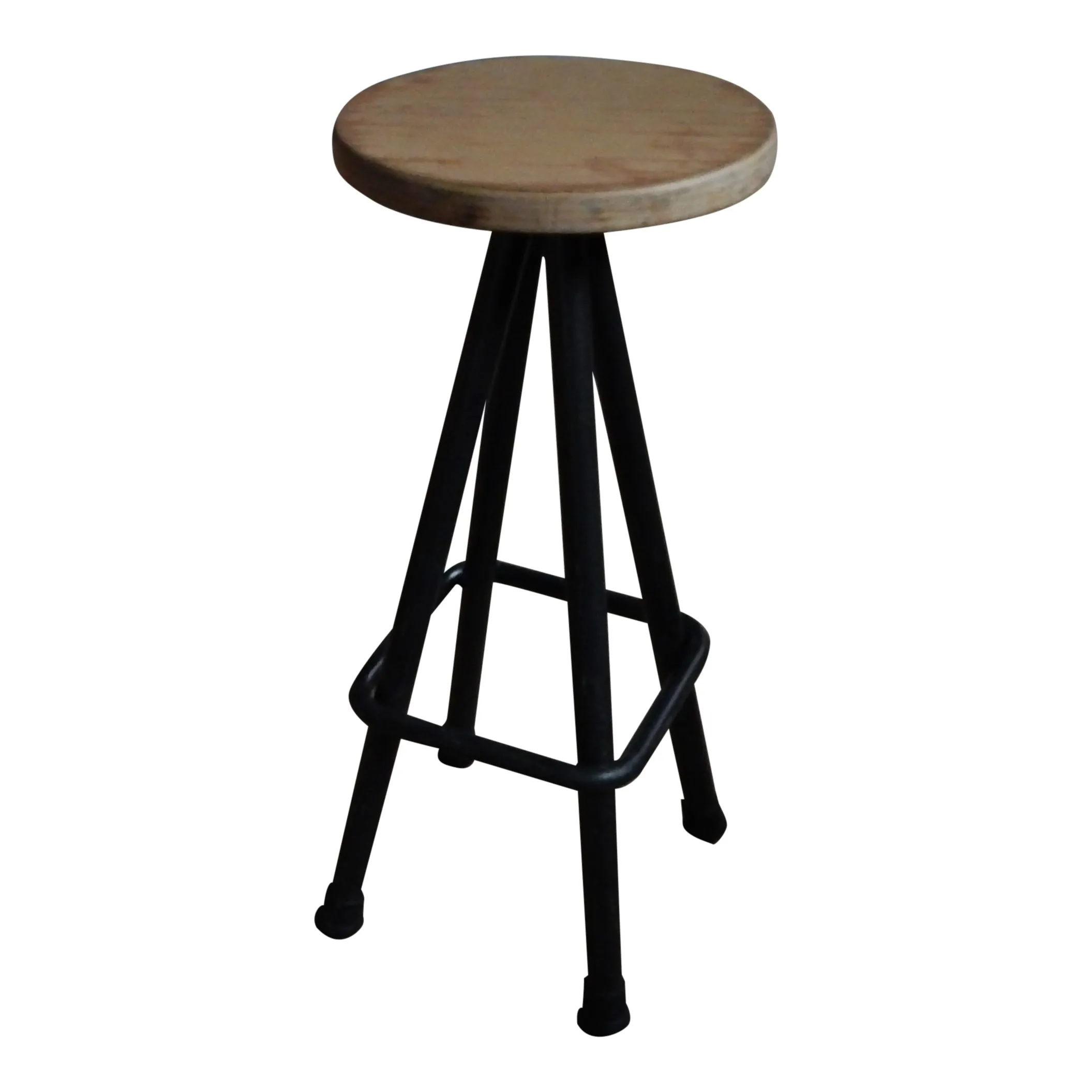 Barkruk Blank Houten zit