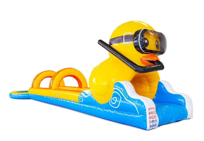 Big Bellyslide Rubberduck Buikglijbaan 13,5 x 3,8 x 3,7m