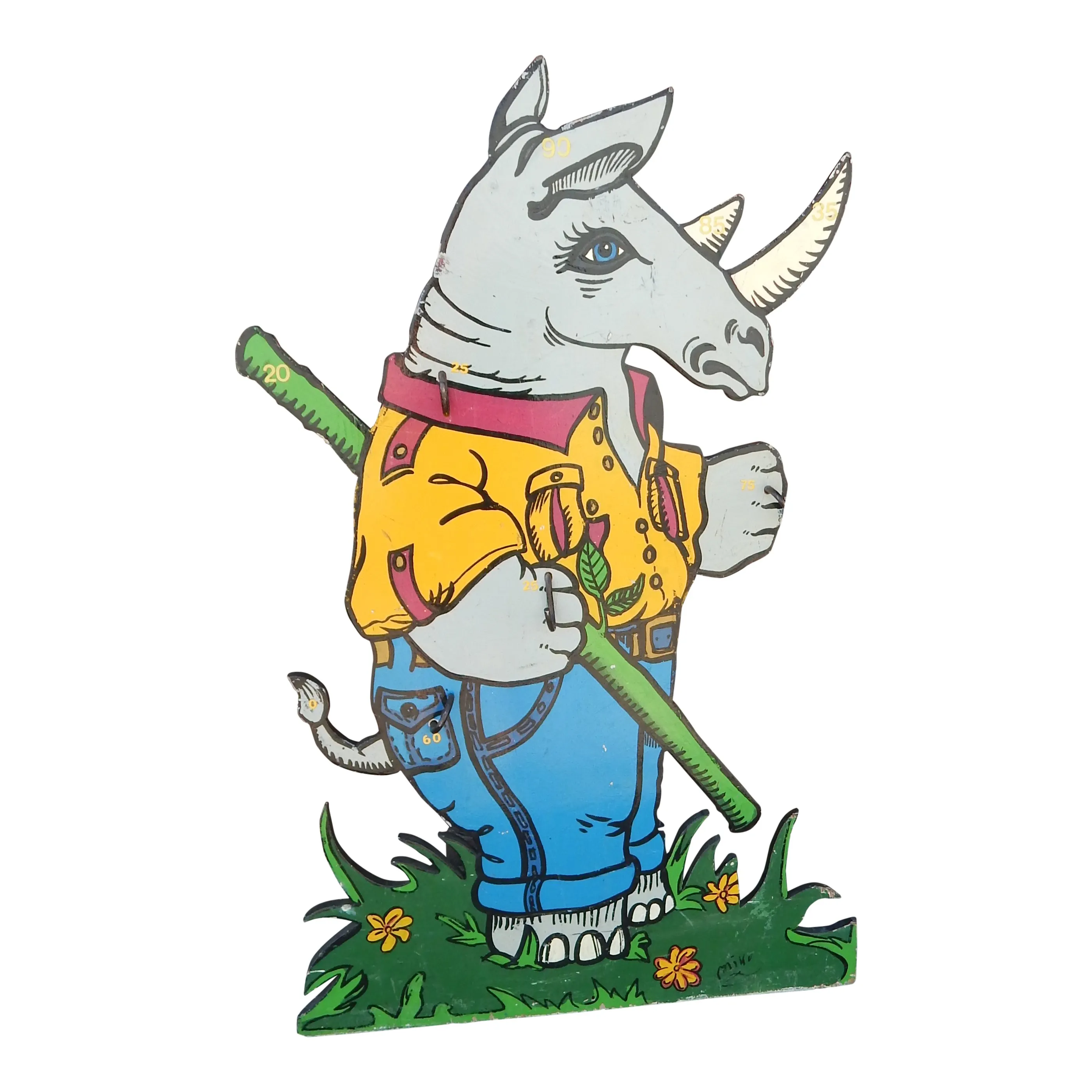 Kinderspel Neushoorn