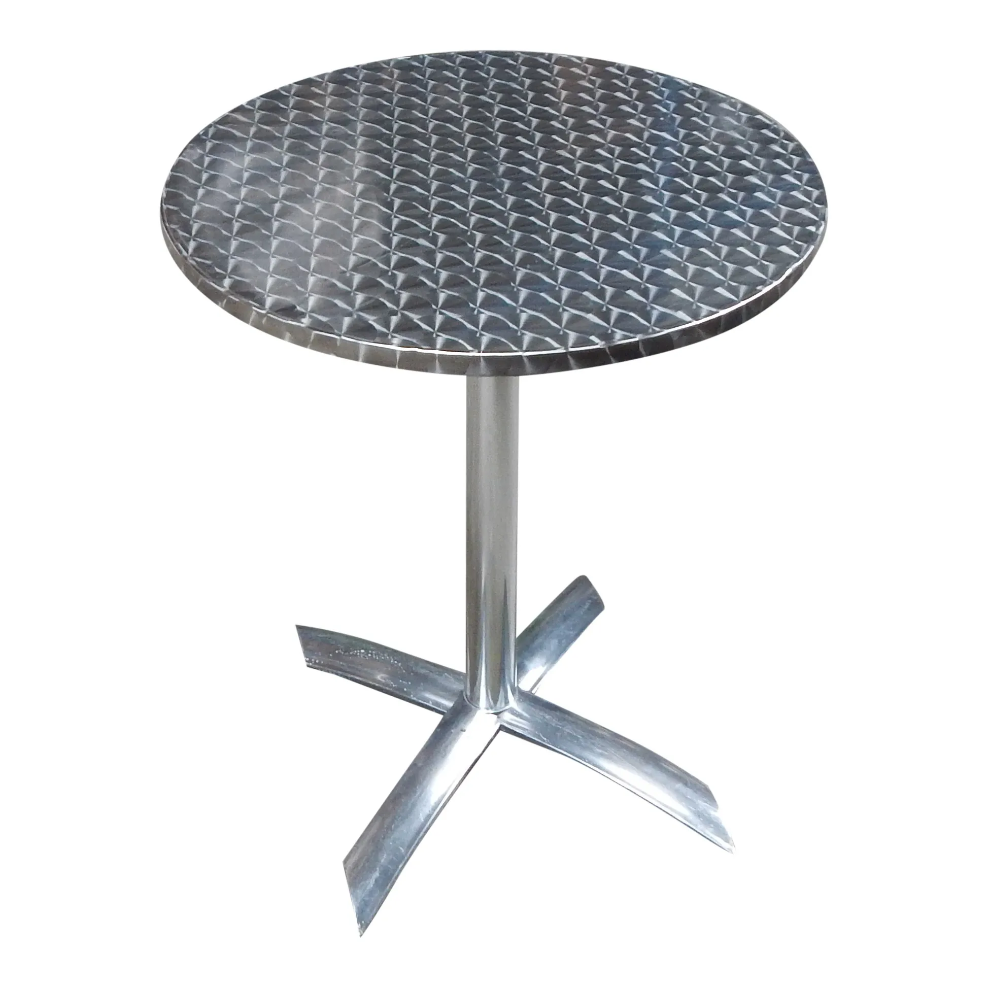 Klaptafel 60 cm rond RVS